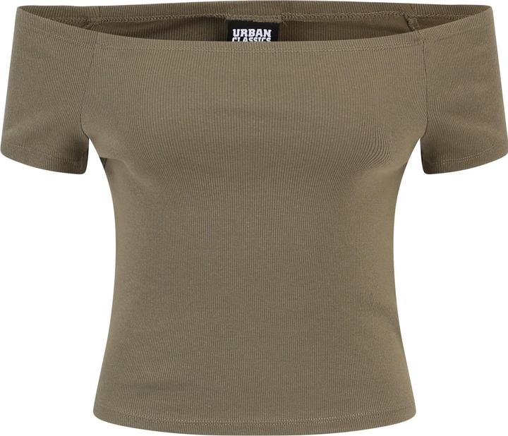 Actual product image Urban Classics Ladies Off Shoulder Rib Tee 2-Pack - 60065 (XS)