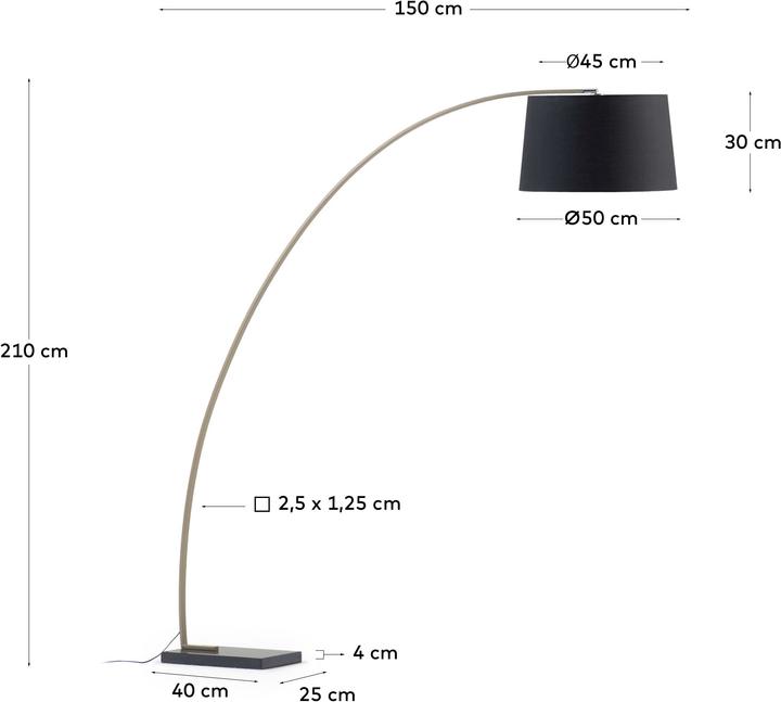 Actual product image Kave Home Juhe (E27)