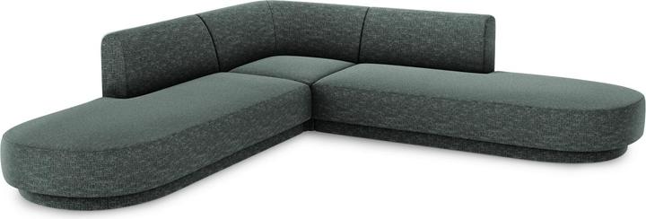 Image du produit Micadoni Canapé D'Angle Symétrique, "Miley", 5 Places, 248x248x70Fabriqué en Europe (Canapé d'angle)