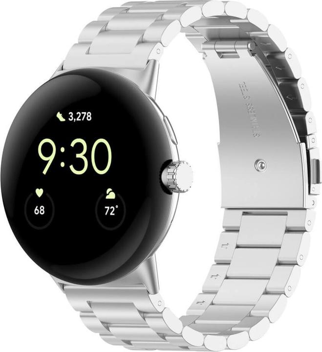 Image du produit Cover-Discount Google Pixel Watch 3 - 45mm - Edelstahl Armband Maschen (Acier inoxydable)
