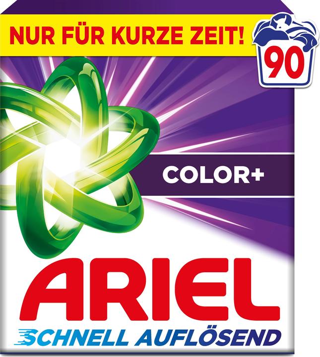 Ariel Waschpulver 90 Waschladungen Color+ (90 Washing cycles, Feast)