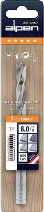 Produktbild Alpen Holz Spiralbohrer HSS Cobalt Maschinen (18 Millimeter)