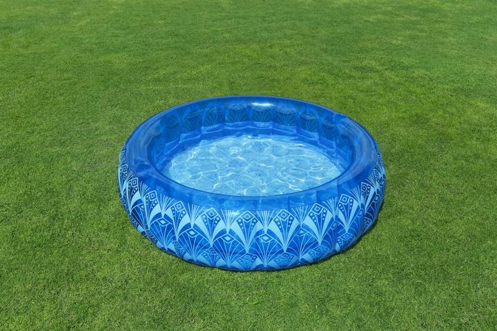 Actual product image Bestway Bohemian Blue Inflatable Family Pool 1.68 m x 53 cm