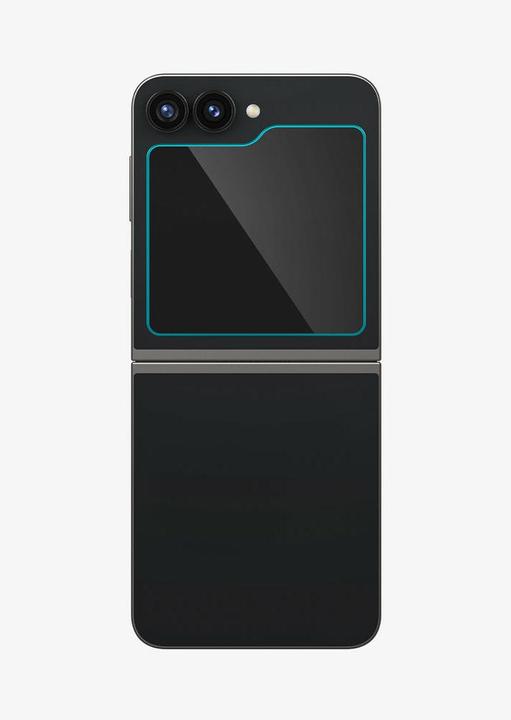 Image du produit Spigen EZ Fit Protecteur d'écran en verre trempé Clear Samsung Galaxy Z Flip 6 2-Pack (2 pièce(s), Samsung Galaxy Z Flip6)