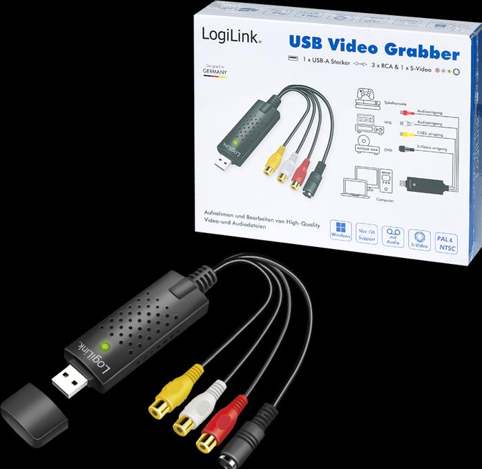 Produktbild LogiLink VG0030 (S-Video, 2.60 cm)