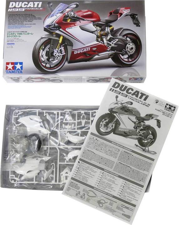 Immagine prodotto Tamiya Modello di moto 1:12 Ducati 1199 Panigale S Tricolore