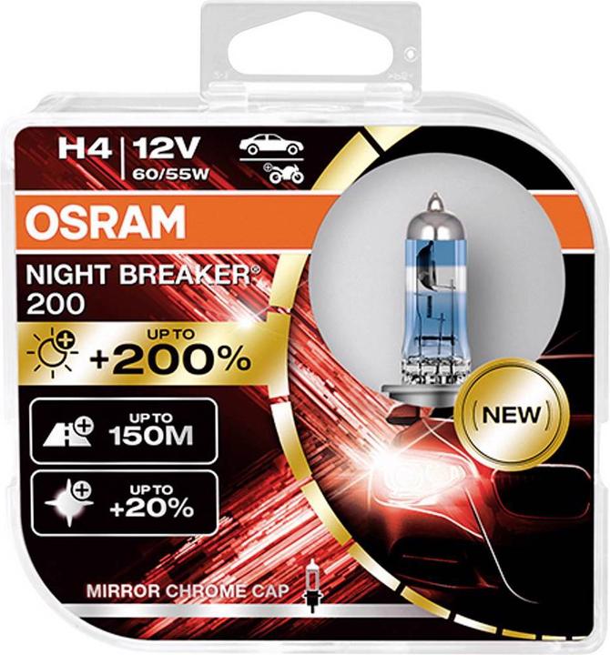 Actual product image Osram Night Breaker 200 (H4)