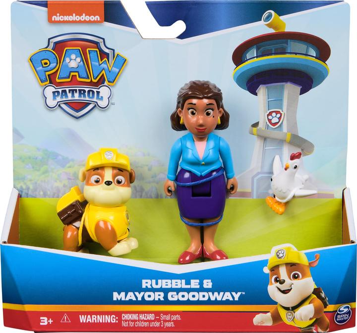 Produktbild Paw Patrol Rubble, Mayor Goodway & Chickaletta