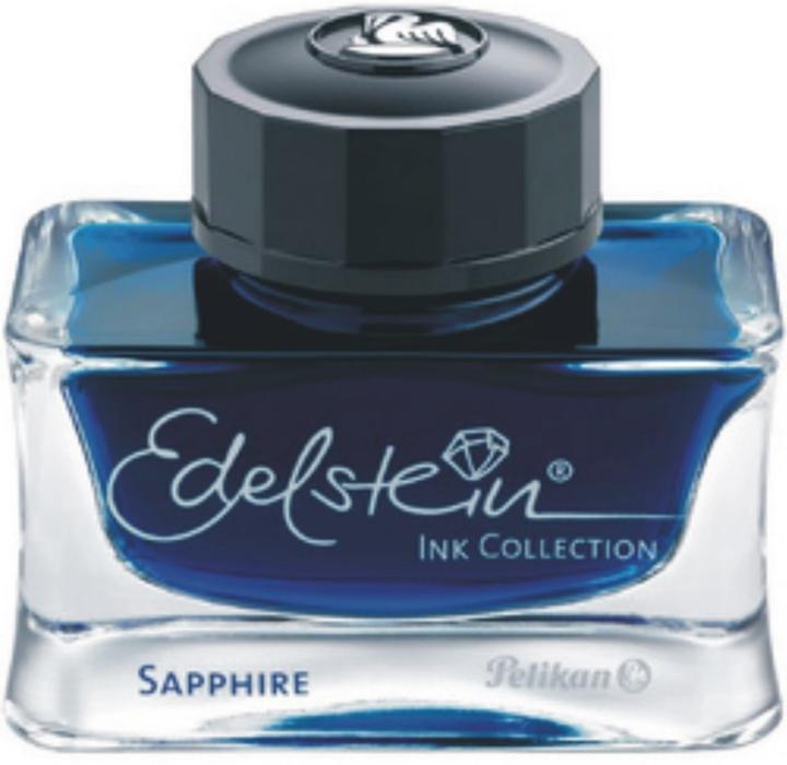 Pelikan Ink glass gemstone sapphire (Inkwell, Blue, Violet)