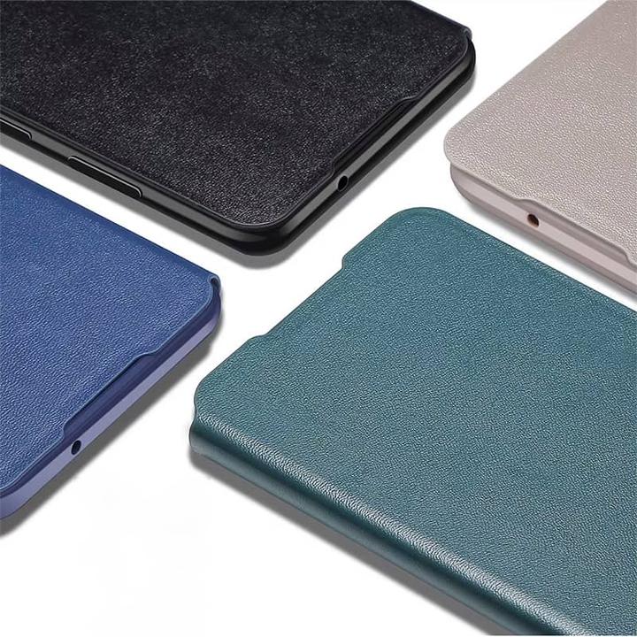 Produktbild X-Level iPhone Xr - FIBColor Flip Etui, Kunstleder, 360° Rundumschutz, Pink (Apple iPhone XR)