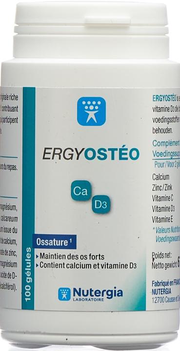 Image du produit Nutergia Gélules ERGYOSTEO (100 gélules) (100 pièce(s), Capsules, 92 g)