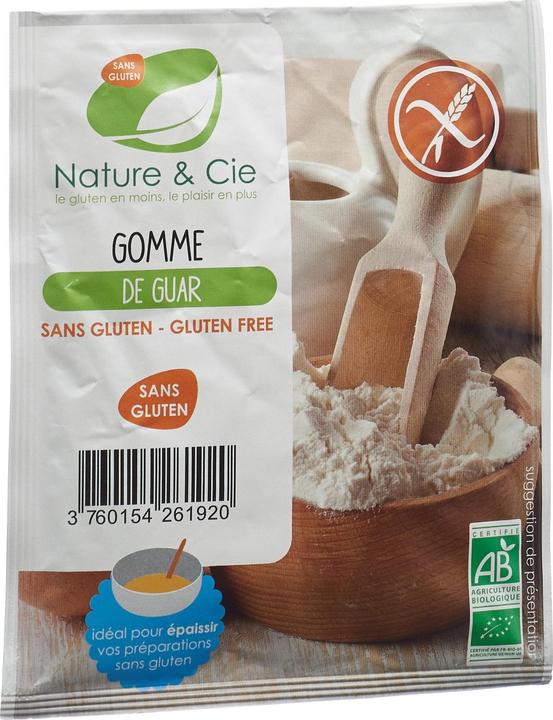 Actual product image Nature et Cie Guar gum without gluten (30 g)
