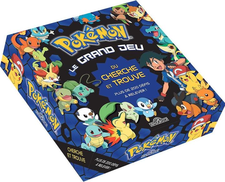 Immagine prodotto Les Livres du Dragon d'Or Pokemon - Il grande gioco del cercare e trovare (Francese)
