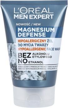 L'Oréal Paris L'Oreal Men Expert Magnesium Defense Face Wash Hypoallergenic Face Wash Gel 100Ml (Gel, 100 ml)