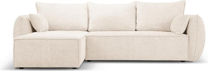 Actual product image Micadoni Left Corner Sofa With Bed Function And Box, "Kaelle", 4 Seats, 252x165x87Made in Europe (Corner sofa)