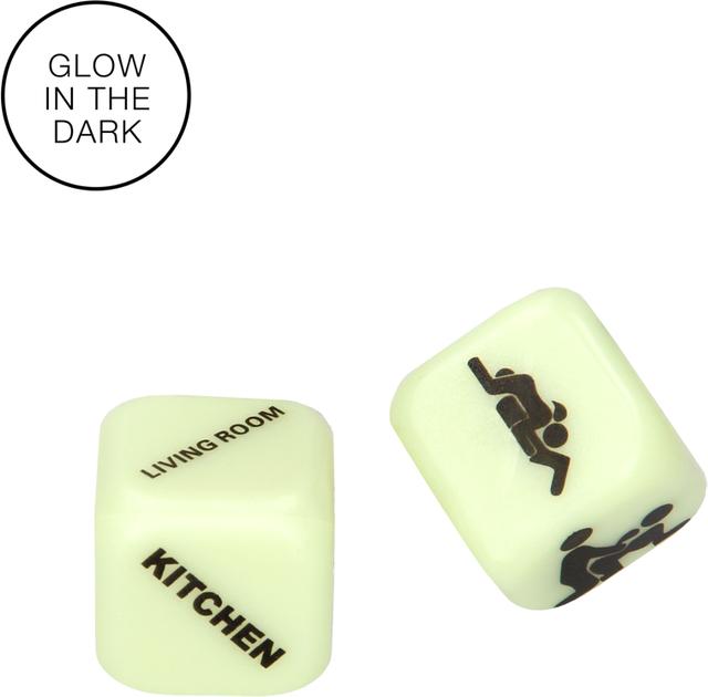 Image du produit S-Line Light Up Your Sexy Night Dice - Brille dans l'obscurité (Jeux de dés)