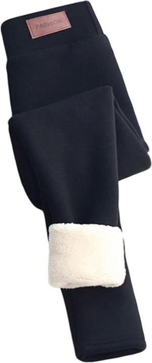 Produktbild Noya Flauschige Winter Leggings Gefütterte Fell Hosen mit Innenfleece (L/XL)