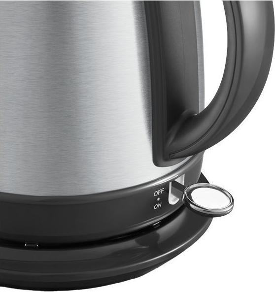 Actual product image Buydeem Teapot Electric Kettle, model K640, color Stainless Steel, EU (1.70 l)