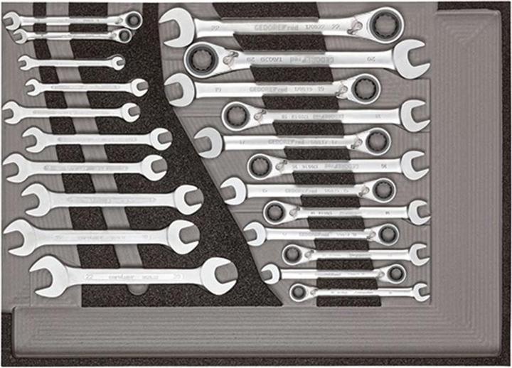 Immagine prodotto Gedore Red rosso R21010004 Set di utensili 3x moduli CT 129 pezzi