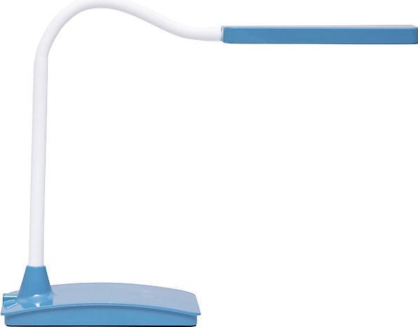 Actual product image Maul MAULpearly colour vario LED desk lamp, dimmable, 320 lumen, 6 W, blue. (320 lm)
