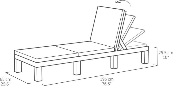 Image du produit Allibert Solène (195 cm)