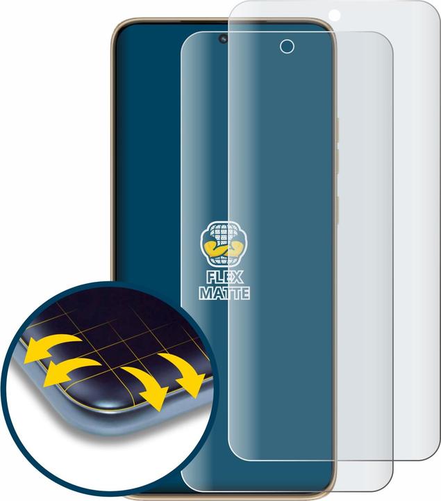 Actual product image BROTECT Full-Screen Protector Matte (2 Piece, Motorola Edge 50 Neo)