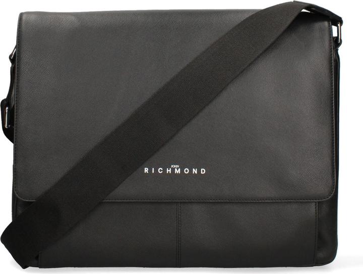 Immagine prodotto John Richmond Herren Umhängetasche Echtleder - Modell Novaris Ultra - 32.0 X 38.0 X 10.0 Cm