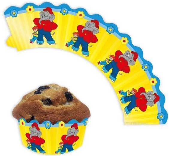 Image du produit DH-Konzept Banderoles pour muffins Benjamin Blümchen