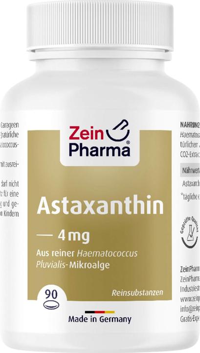 Zein Pharma Astaxanthin (90 Stück, Kapseln, 360 g)