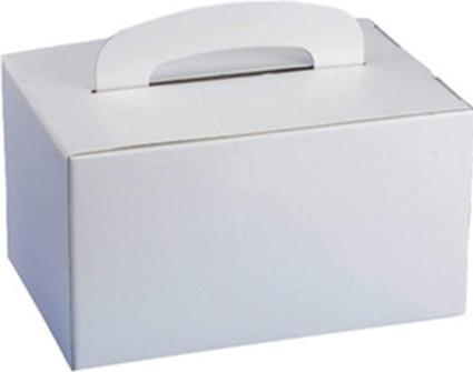 Papstar Lunch box, quadrato con manico (20 x)