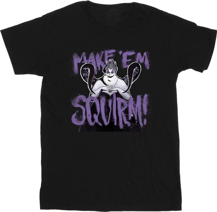 Actual product image Disney Mens Villains Ursula Purple T-Shirt (S)