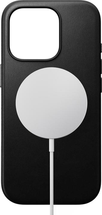 Actual product image Nomad Modern Leather Case iPhone 16 Pro Black (Apple iPhone 16 Pro)