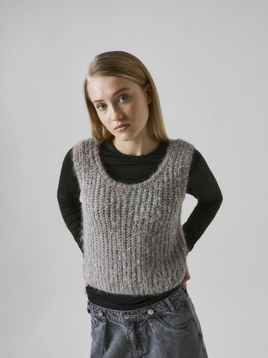 Produktbild Lmtd Pailletten Strickweste (158)