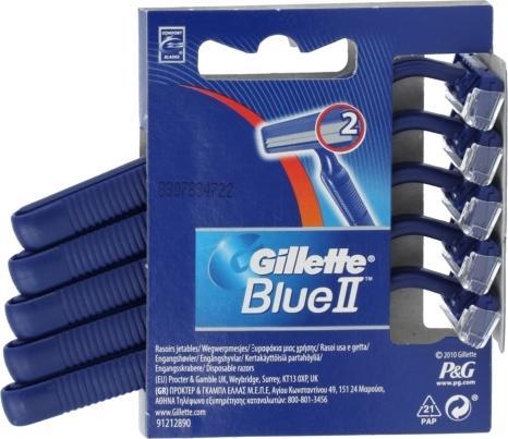 Gillette Rasierer Einweg Blue II 5