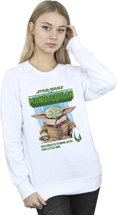 Image du produit Star Wars - Sweat THE MANDALORIAN THE FORCE IS STRONG - Femme (XL)