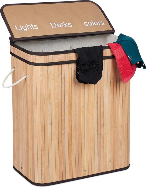 Actual product image Relaxdays Laundry sorter (30 l)