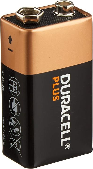 Actual product image Duracell Plus Power (2 pcs., 9V Block, 580 mAh)