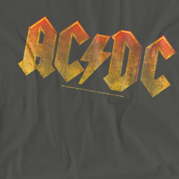 Actual product image AC/DC Unisex Adult Gradient Logo T-Shirt (XL)
