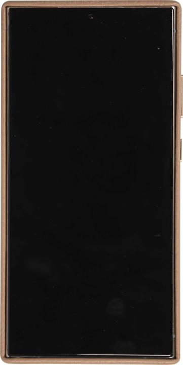 Actual product image PhoneLook Coque Cuir de veau luxe grainé intégral avec boutons métalliques et MagSafe (Samsung Galaxy S24 Ultra)
