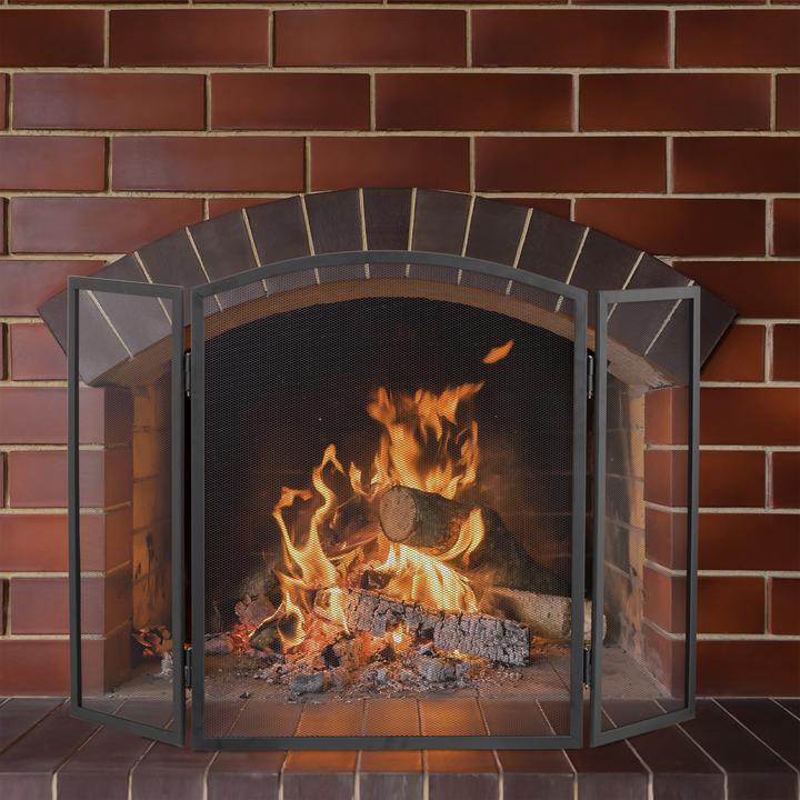 Immagine prodotto Relaxdays Griglia parascintille (96 x 1 x 62 cm)