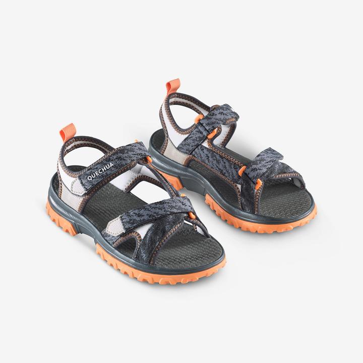 Produktbild Quechua Sandalen Kinder Wandern - NH500 grau/schwarz (28.5)