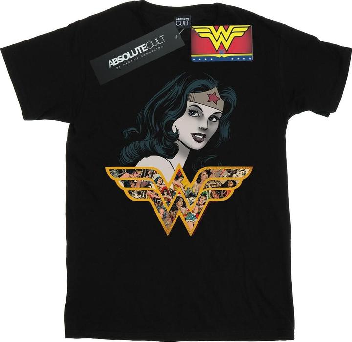 Produktbild Wonder Woman Retro Collage TShirt Mädchen (140, 146)