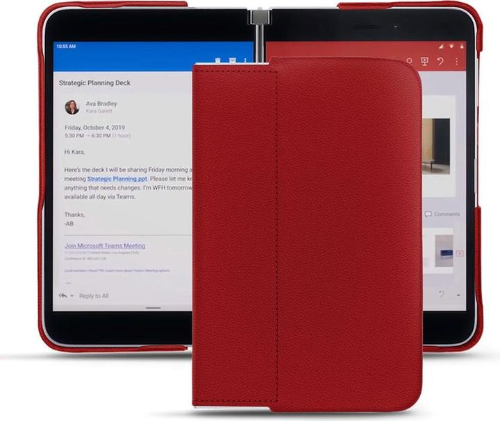 Productafbeelding Noreve Lederen omslag (Microsoft Surface Duo)