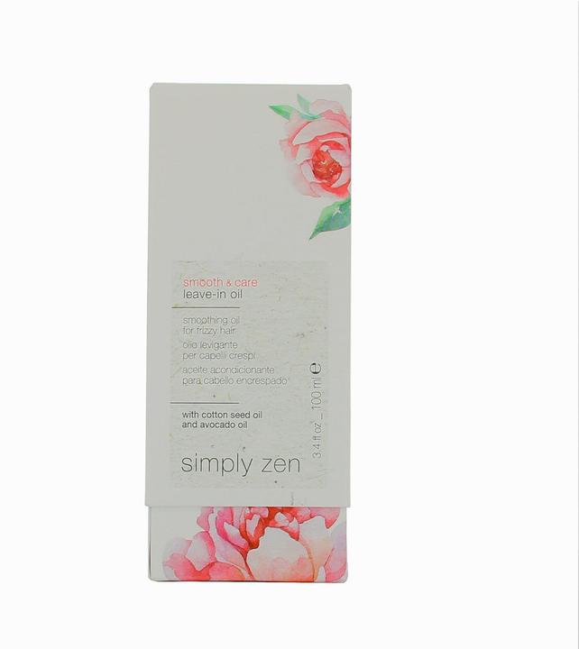 Actual product image Simply Zen Smooth & Care leave in oil 100 ml (100 ml)