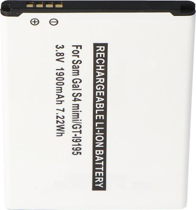 Produktbild Samsung Akku Galaxy S4 Mini Nachbauakku, GT-I9195, GT-I9190, GT-I9192, B500BE
