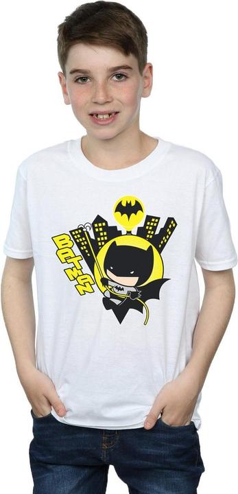 Immagine prodotto Chibi Batman Swinging Maglietta Ragazzi (152, 158)