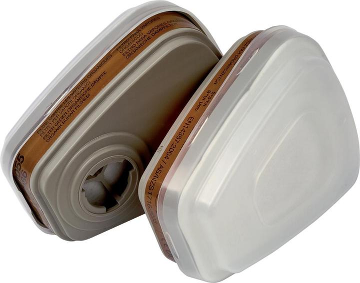 Produktbild 3M Ersatzfilter für Atemschutz Halbmaske 6002C (A2P2, 2 x)