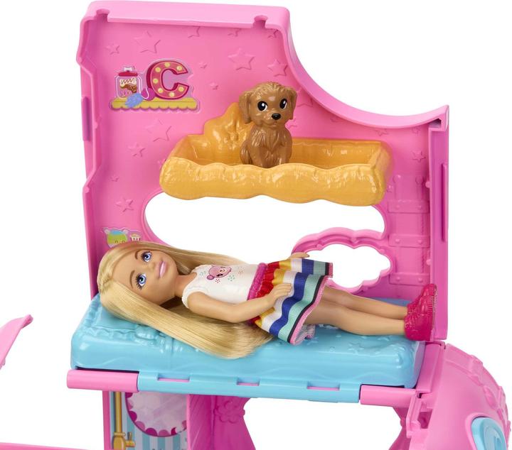 Actual product image Barbie Chelsea 2-in-1 camper