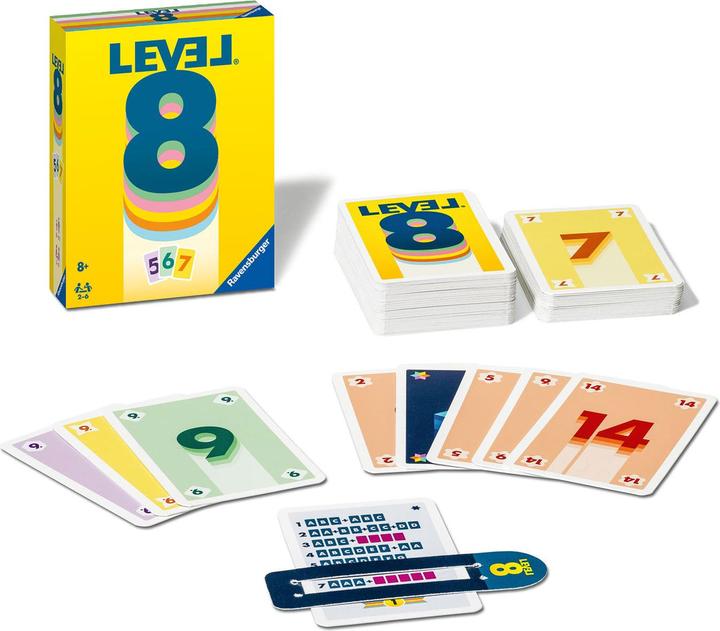 Produktbild Ravensburger Level 8 Kartenspiel (Niederländisch, Italienisch, Deutsch, Französisch, Multilingual)