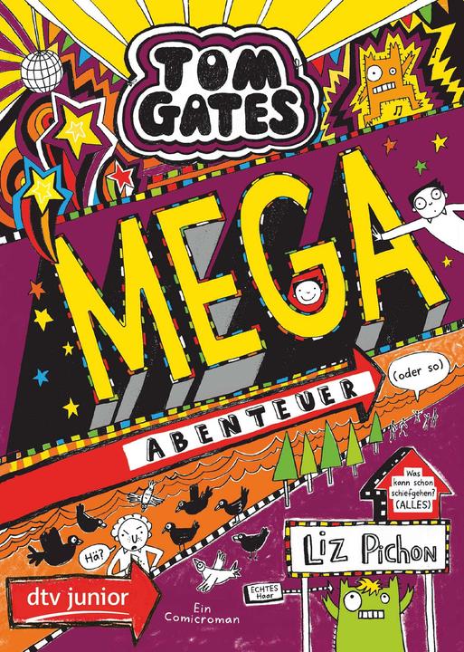 Immagine prodotto Tom Gates: Mega-Abenteuer (oder so) (Tedesco, Liz Pichon, Verena Kilchling, 2020)